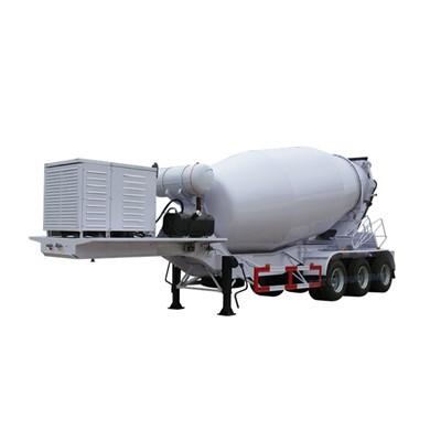 CIMC Tri Axles 18cbm Trailer för betongblandningstank