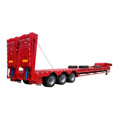 Trailer med låg däck